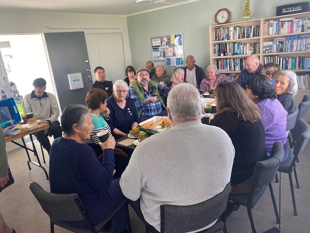 Flagstaff Court library and lunch event