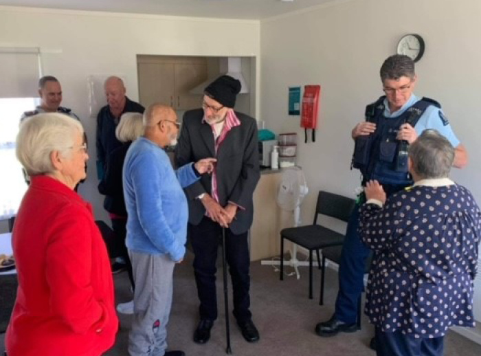 Tenants enjoy safety update from their community constables