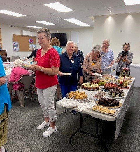 The wonderful ladies of Mairangi Bay Community Church put on a lovely Christmas celebration for tenants of Cockayne, Stratford and Windsor Courts and seniors from the general Mairangi Bay area.