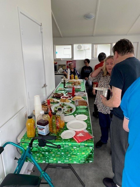 Tenants of Beach Haven’s Lancaster Court enjoyed scrumptious food and a good old-fashioned sing-along.
‍
‍