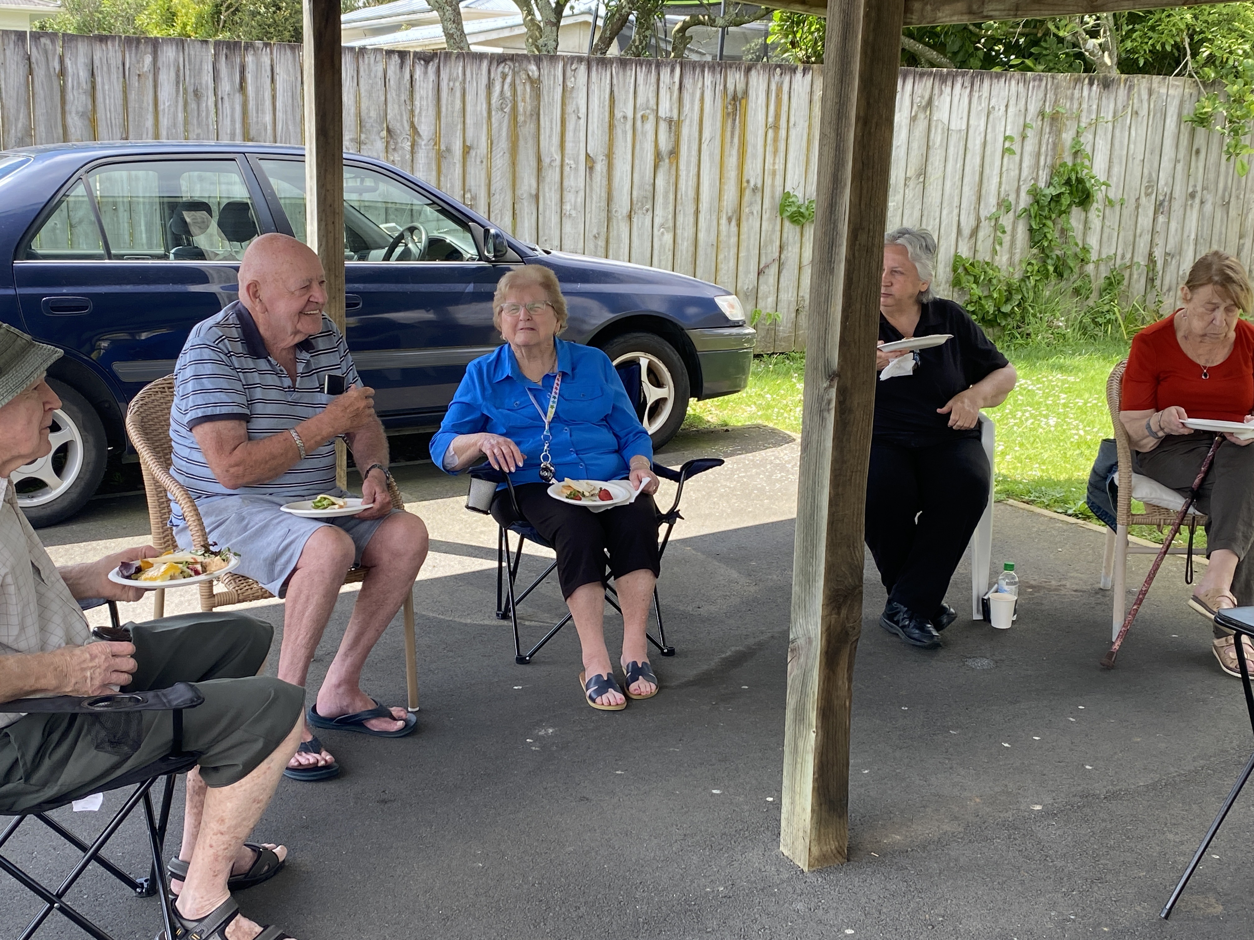 Pukekohe’s Albert Village tenants were also treated to Christmas carols performed by their Community Manager’s family member.