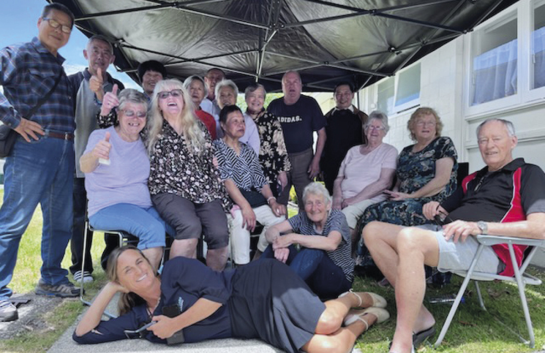 A good time was had by all at Lancaster Court's Christmas bash in Beach Haven.